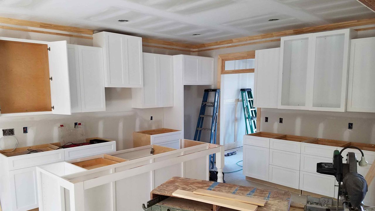 Install Cabinets