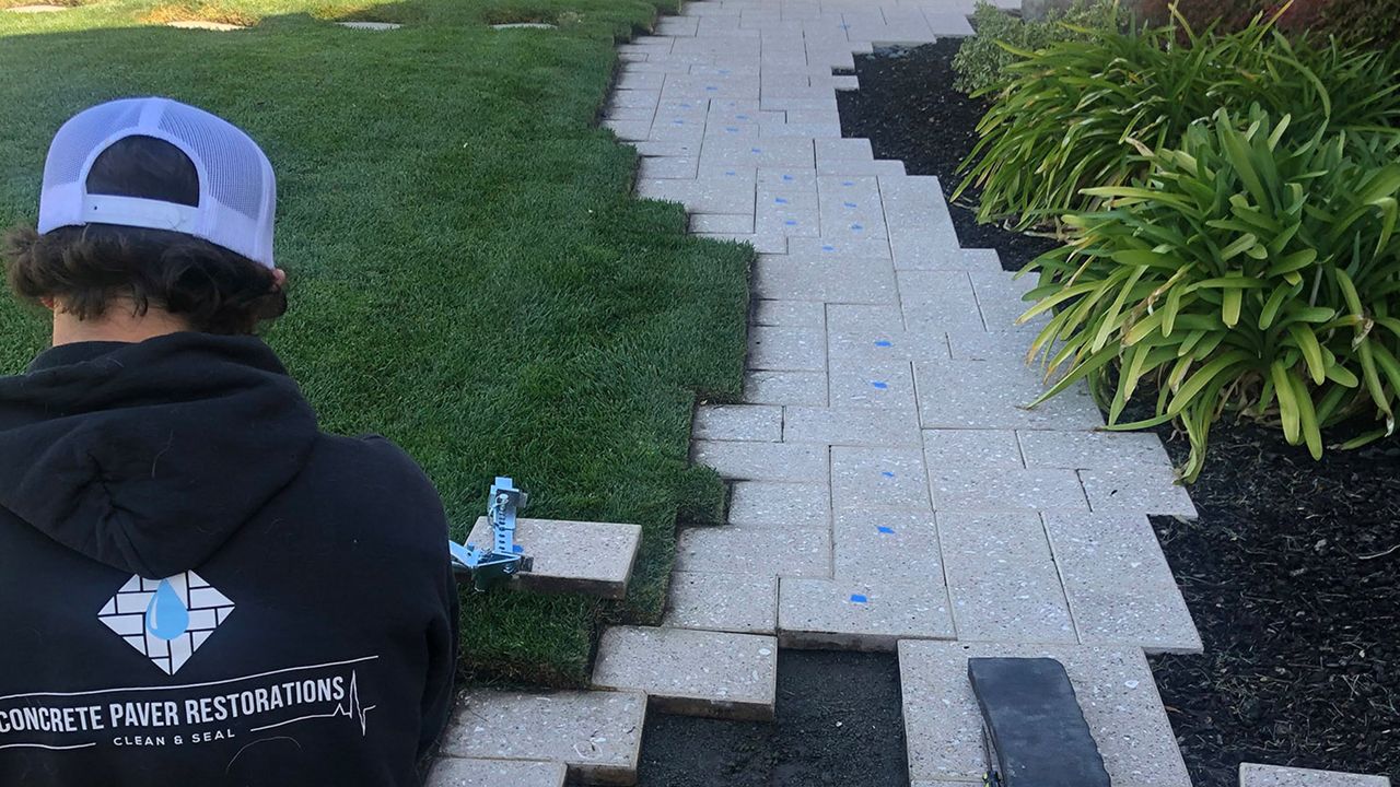 Residential Paver Restoration