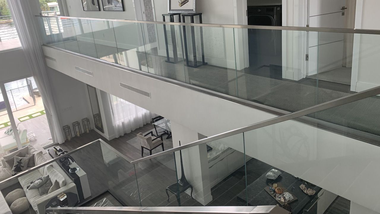 Mirrors and Glass Railings
