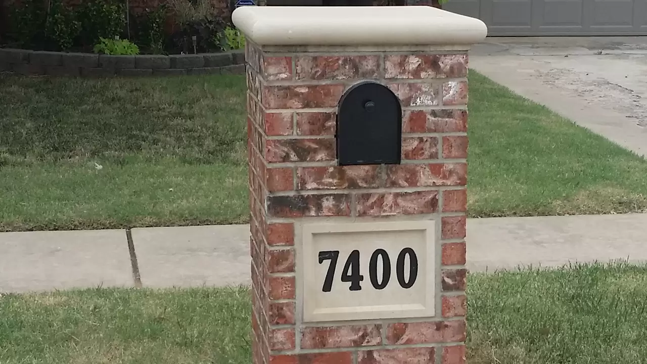 Bricks Mailbox Repair