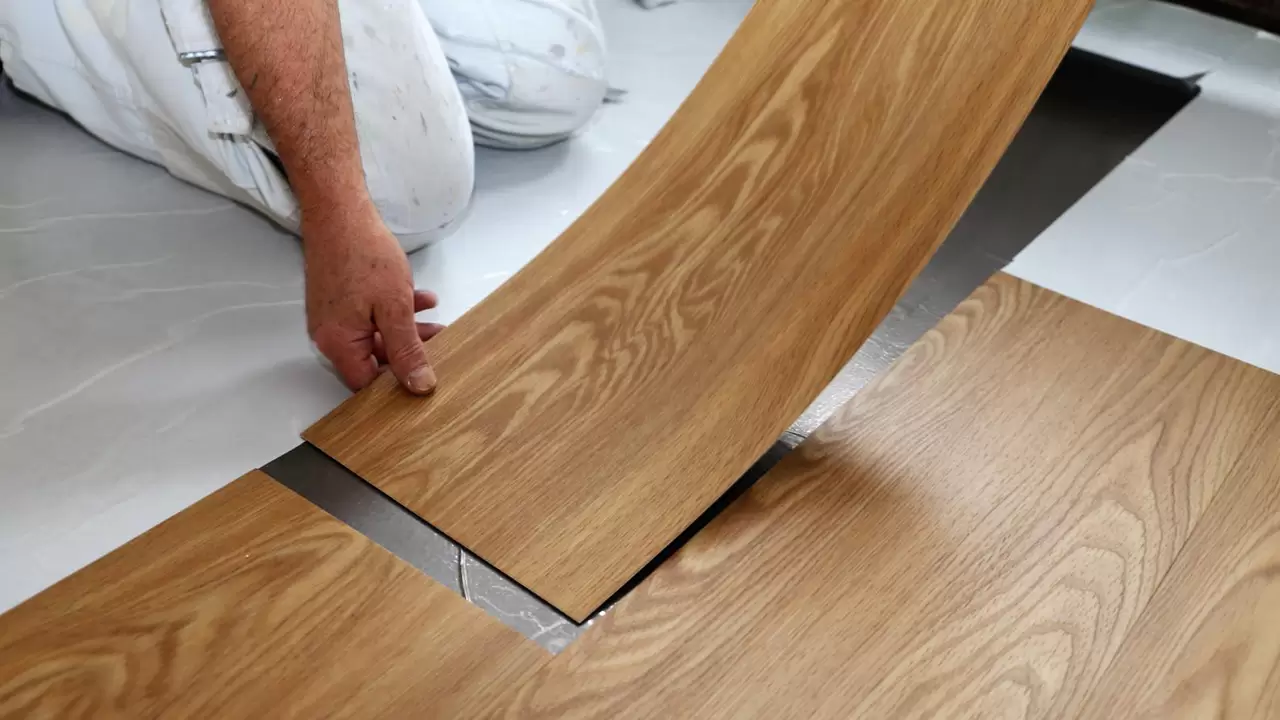 Vinyl Floor Installation