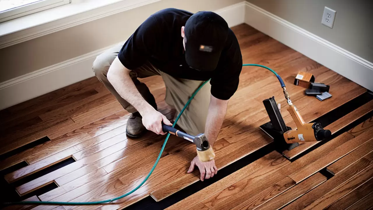 Hardwood Floor Installation