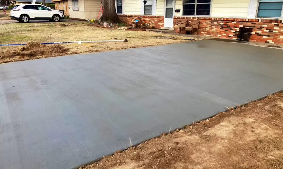 Concrete Driveway Building