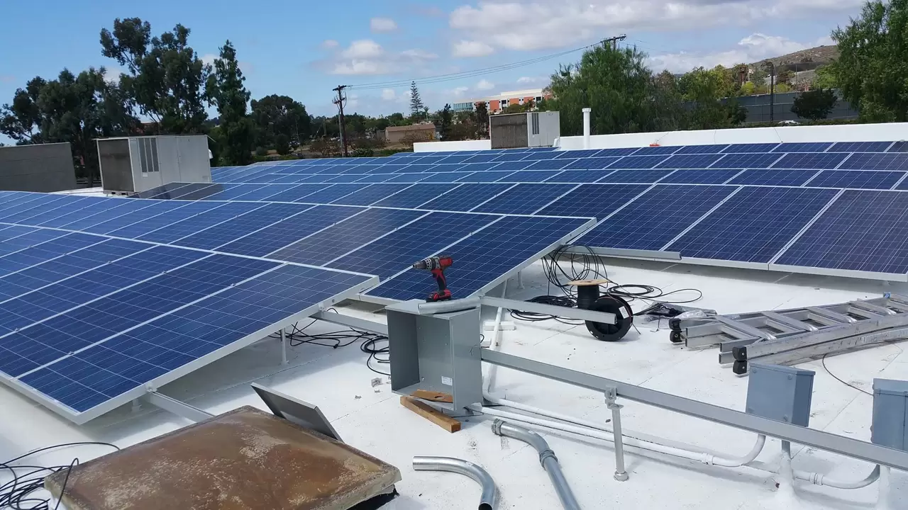 Commercial Solar Installation