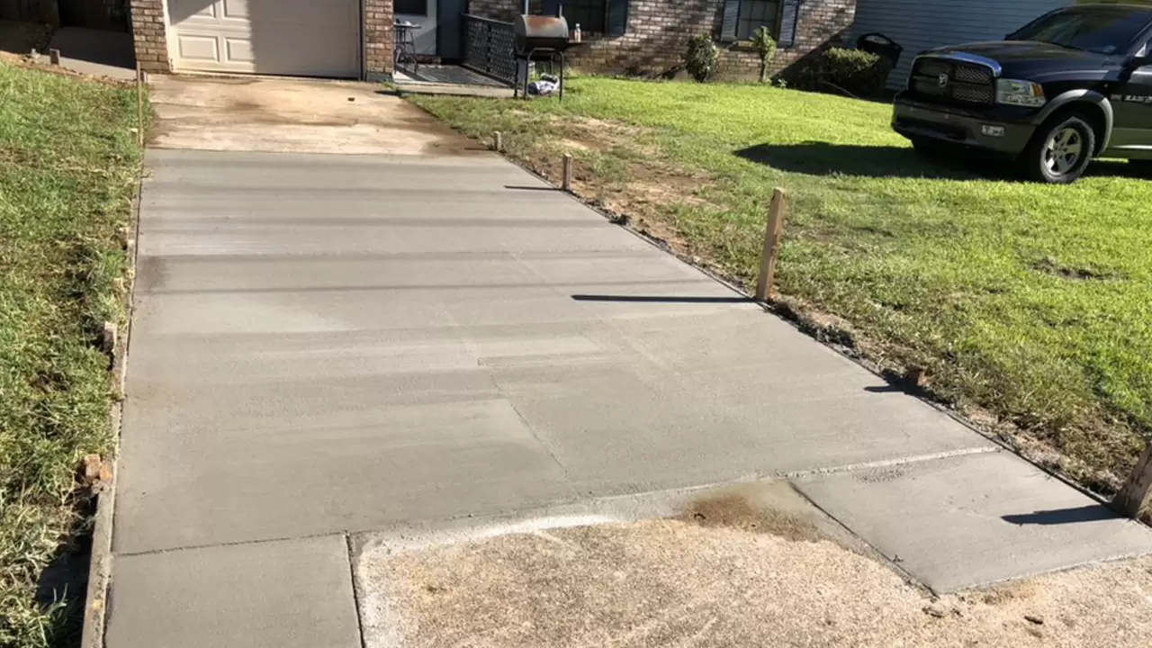 Concrete Driveway Building