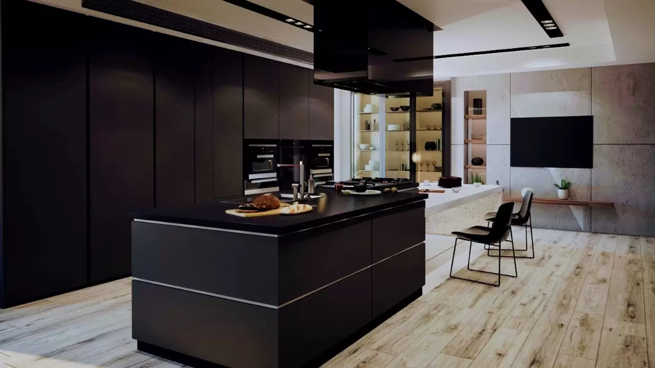 Custom Modern Kitchen Cabinets