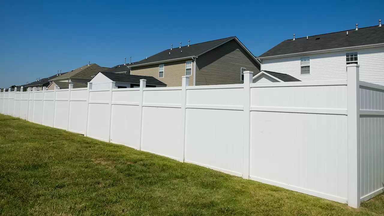 Vinyl Fence