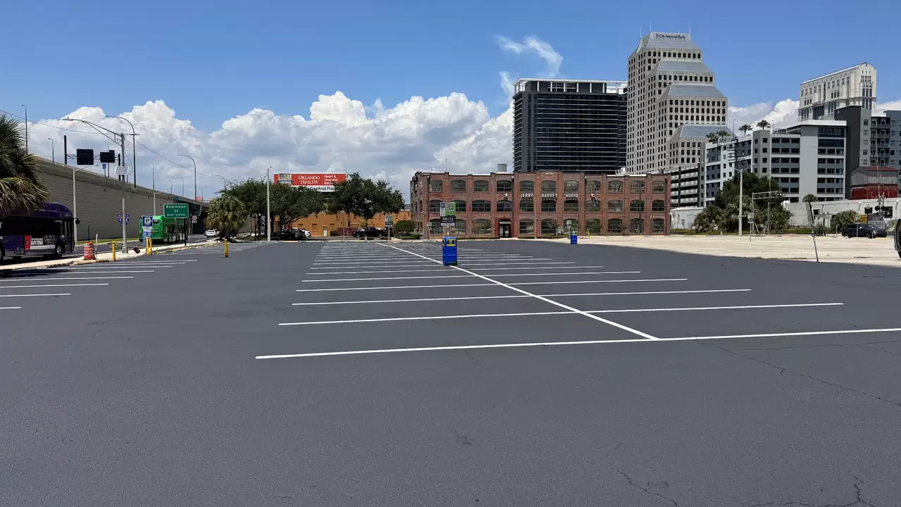 Striping Parking Lot Maintenance